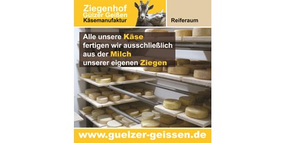 regionale Produkte - Mecklenburg-Vorpommern - Ziegenhof Gülzer Geißen auf dem Wochenmakt in Boizenburg