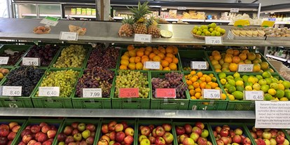 regionale Produkte - Biobetrieb - Ein Teil unserers Obst-Sortiments - Bioland Gärtnerei Dänzer
